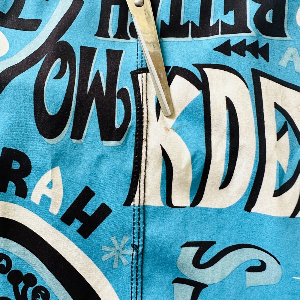 HIC Hawaiian Island Creations Mens Board Shorts 34‎ Howzit Surf Trunks Vacation - Picture 8 of 16